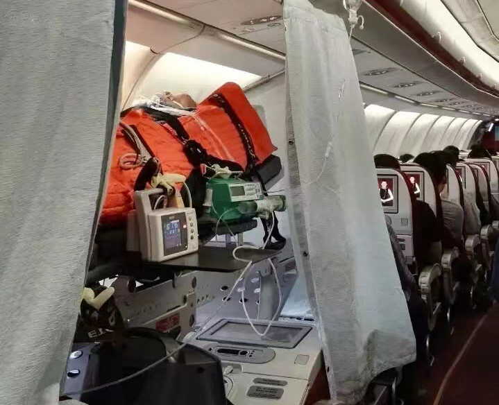 鄂尔多斯跨国医疗包机、航空担架